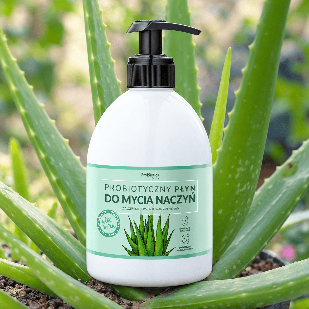 Probiotyczny płyn do mycia naczyń z aloesem 500 ml